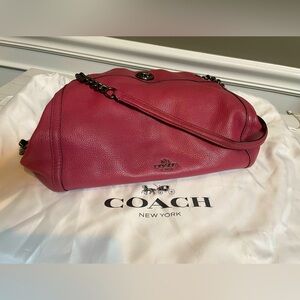 Coach Turnlock Edie Shoulder Bag